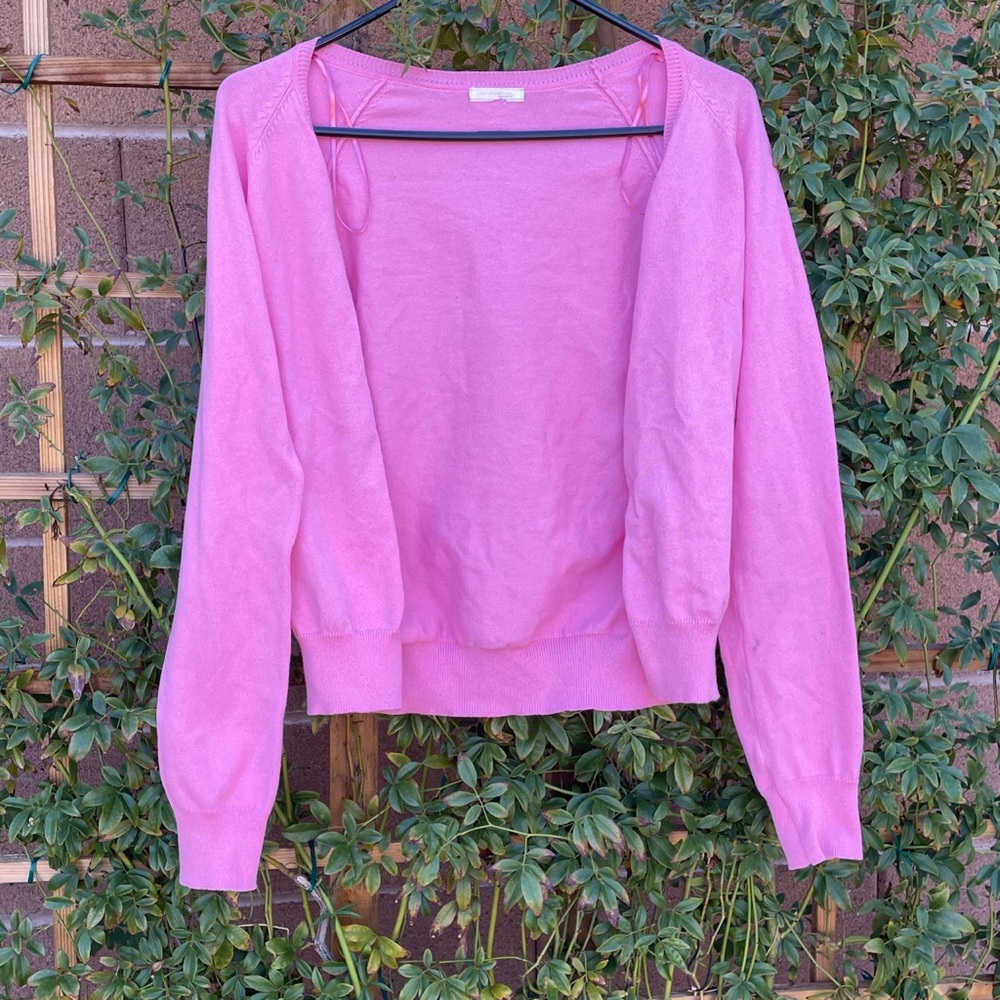 Ambiance Apparel Bright Pink Cardigan💕